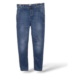 AR and J Camouflage Jeans SZ 29 Waist Skinny Mid Rise Medium Wash Made In Italy